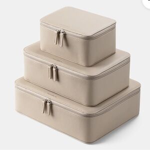 Organista Vegan Packing Cube Set Beige